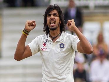 Ishant Sharma bounced England out in the second innings